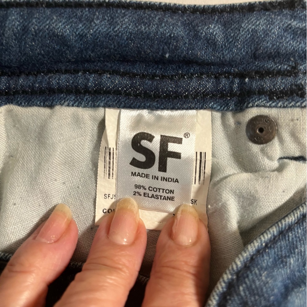 The San Francisco Jean company denim skirt size 28 - Picture 5 of 10